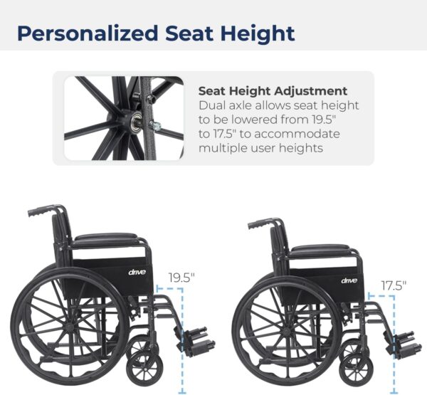 Drive Silver Sport 2 Wheelchair - Image 7